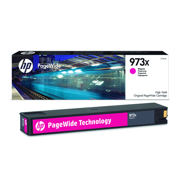 F6T82AE HP 973X CARTUCHO TINTA MAGENTA P477DW/ P452DW/ P57750D W/ P 55250DN- 6.000PG